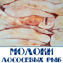 Молоки лососевых рыб купить оптом недорого в Московской области 