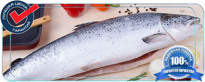 Купить красную рыбу оптом по низкой цене  в Истринском районе 